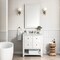 James Martin Vanities Breckenridge 30in Single Vanity, Bright White w/ 3 CM Ethereal Noctis Top 330-V30-BW-3ENC - alternate 5